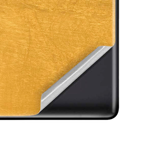 Black and Gold Split Marble Google Pixel 6 Skin